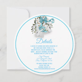 Elegante Hochzeitsglocken Einladung