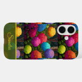 Elegante Hochzeitshydrangeen als individuelles Eri Case-Mate iPhone Hülle (Rückseite (Horizontal))