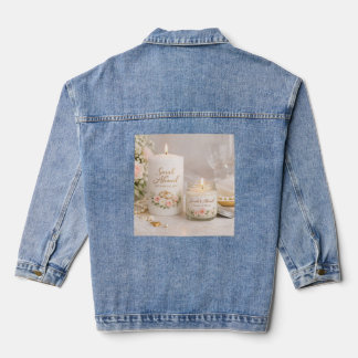 Elegante Hochzeitsjeansjacken Jeansjacke