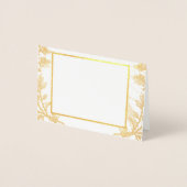 Elegante Hochzeitskarte Folienkarte (Vorderseite)