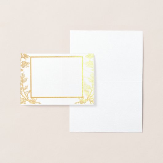 Elegante Hochzeitskarte Folienkarte (Anzeige)