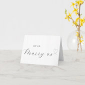 Elegante Hochzeitskarte wird Sie uns heiraten Karte (Gelbe Blume)