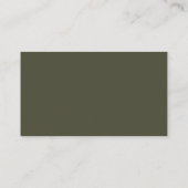 Elegante Hochzeitskarten RSVP per Telefon oder E-M Begleitkarte (Rückseite)