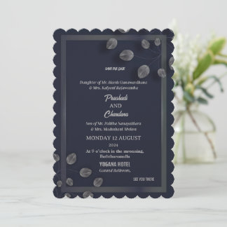 Elegante Hochzeitskarten Save The Date