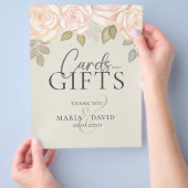 Elegante Hochzeitskarten und Geschenke Schildkröte Flyer (Hand)