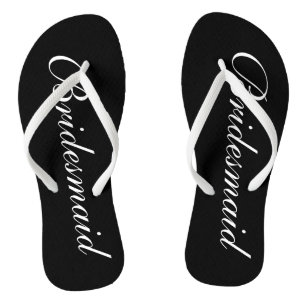Elegante Hochzeitskippen für Brautmädchen Badesandalen