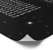 Elegante Hochzeitssattelkette Poster (Ecke)