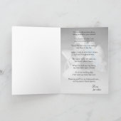 Elegante Hochzeitsschuhe "Werden Sie meine Bridesm Einladung (Innenseite)