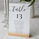 Elegante Hochzeitsskizze für Tischnummer und Sitzp<br><div class="desc">Mit unseren individuell gestaltbaren, eleganten Hochzeitskarten, dem Inbegriff von Anmut und Eleganz für Ihren besonderen Tag. Diese exquisit gestalteten Karten dienen sowohl als Tischnummern- als auch als Sitzkarten und vereinfachen die Organisation Ihrer Hochzeit stilvoll. Mit einer Touch zeitloser Eleganz, lass diese Karten ein Symbol für die Liebe und Eleganz, die...</div>