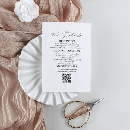 Elegante Hochzeitssonderkarten Einladung