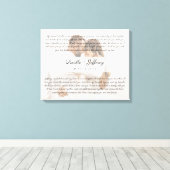 Elegante Hochzeitsstimmung Kunstgeschichte Leinwanddruck (Insitu (Holzboden))