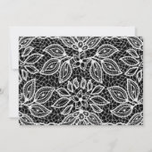 Elegante Hochzeitsstimmung und Dank Foto Dankeskarte (Rückseite)