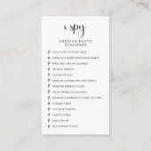 Elegante Hochzeitsstipps erfassen den QR-Code der Begleitkarte (Rückseite)