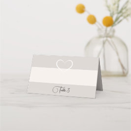 Elegante Hochzeitsszene Silhouette Platzkarte