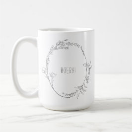 Elegante Hoera Je Wordt Oma Aankondiging Mok Kaffeetasse