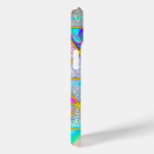 Elegante holografische trendy Imitate goldene geom Case-Mate iPhone Hülle (Rückseite / Rechts)