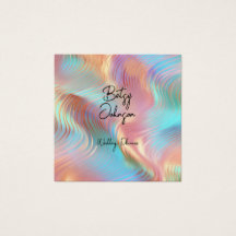 Elegante Holographic Business Card