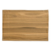 Elegante hölzerne Kornart Kissenbezug (Rückseite-Links)