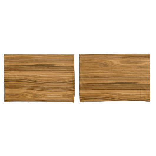 Elegante hölzerne Kornart Kissenbezug (Vorderseite-Set)