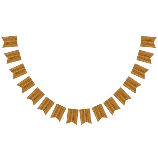 Elegante hölzerne Kornart Wimpelkette (Alle)