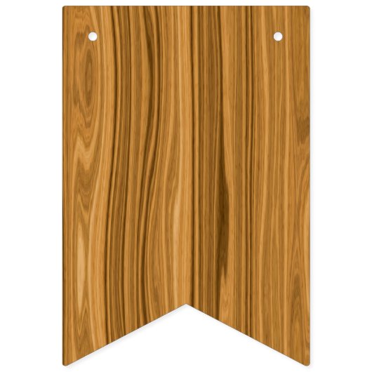 Elegante hölzerne Kornart Wimpelkette (Zweite Fahne)