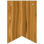 Elegante hölzerne Kornart Wimpelkette (Dritte Fahne)