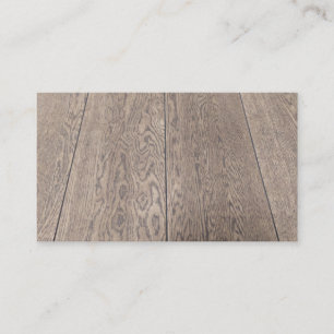 Elegante Holzfußböden für Tischlerexperten Visitenkarte