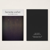 Elegante Holzweich-Silbererring-Anzeigetafel (Vorne & Hinten)