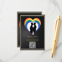 Elegante homosexuelle Silhouetten
