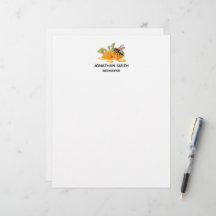 Elegante Honigwaben mit Bienen