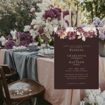 Elegante Hortensie Burgund Keine Eltern Hochzeit