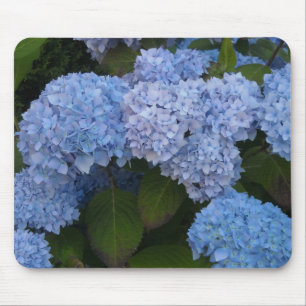 Elegante Hortensien Mousepad