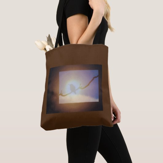 Elegante Hummingbird Moderne, einfache Tasche (Von Nahem)