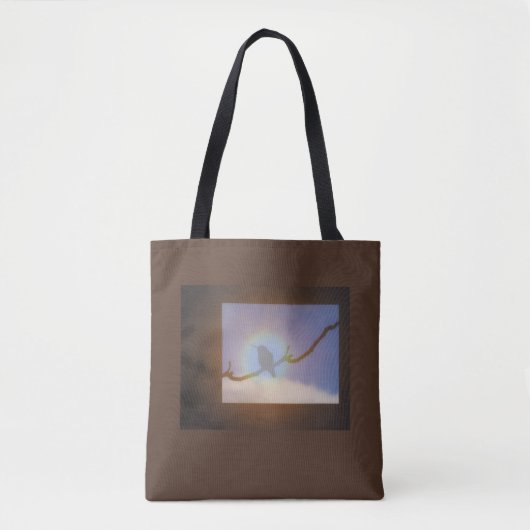 Elegante Hummingbird Moderne, einfache Tasche (Vorderseite)