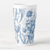 Elegante Hütte des Blumenglases Milchtasse (Vorderseite)