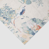 Elegante Hydrangea Blüten Wasserfarbe Seidenpapier (Ausschnitt)