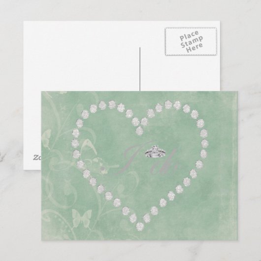 elegante i do postkarte (Vorne/Hinten)