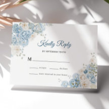 Elegante Ice Blue Ivory Rose Blume Hochzeit