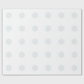 Elegante Ice Geschenkpapier (Flach)