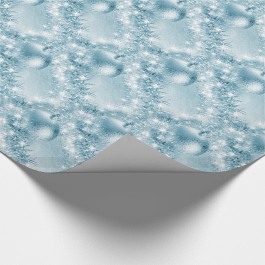 Elegante Ice  Geschenkpapier (Ecke)