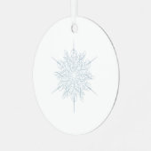 Elegante Ice Ornament Aus Metall (Vorderseite links)