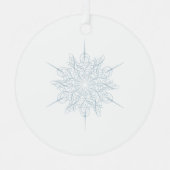 Elegante Ice Ornament Aus Metall (Vorderseite)