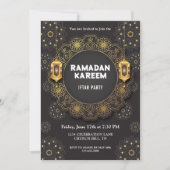 Elegante Iftar-Einladung Einladung (Vorderseite)