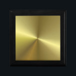 Elegante Imitat Gold Metallic Look Blank Template Erinnerungskiste<br><div class="desc">Elegante Imitate Gold Metallic Look Blank Template Classic Keepake Box.</div>