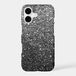 Elegante Imitate Black Glitzer Luxus