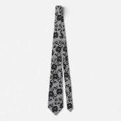Elegante Imitate Fishnet Black Lace Neck Tie Krawatte (Vorderseite)