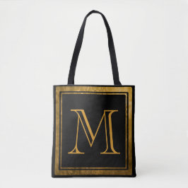 Elegante Imitate Gerahmtes Monogramm Tasche