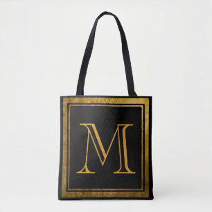 Elegante Imitate Gerahmtes Monogramm Tasche
