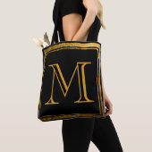 Elegante Imitate Gerahmtes Monogramm Tasche (Von Nahem)