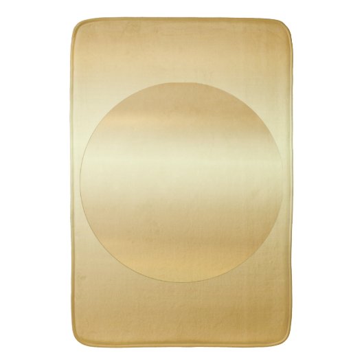 Elegante Imitate Gold Custom Blank Template Glamou Badematte (Vorderseite Vertikal)